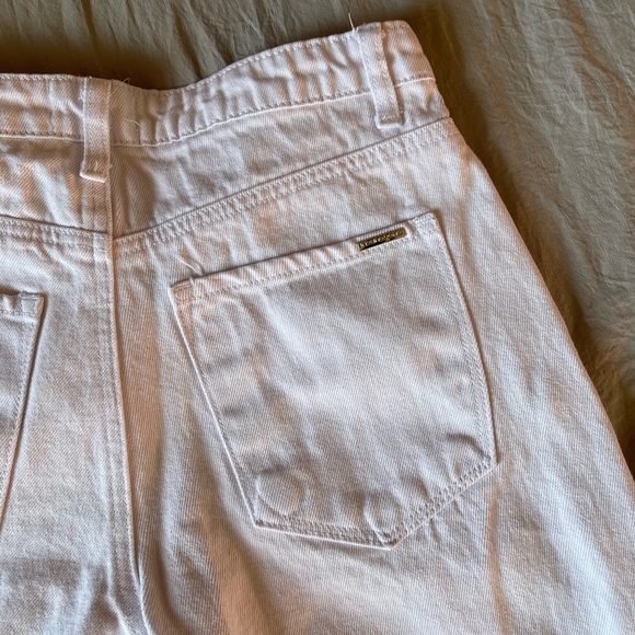 White Distressed Fringe Capris | Insane Gene | Never Worn - Picture 2 of 11